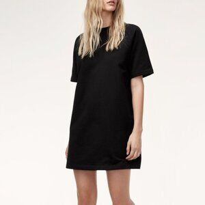 Aritzia TNA Oversized T-Shirt Dress Black - S